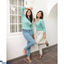 Shop in Sri Lanka for Maeve Knitted Workwear Top- Mint