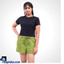 Shop in Sri Lanka for Linen Short With Front Knot - Green