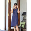 Shop in Sri Lanka for Navy Blue Solid Pocket Dress