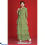 Shop in Sri Lanka for Green Cotton Silk Tiered Skirt