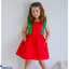 Shop in Sri Lanka for Red Cotton Dress With Frill