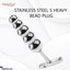 Shop in Sri Lanka for Stainless Steel 5 Heavy Bead Anal Plug Sex Toy