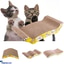 Shop in Sri Lanka for Cat Scratchboard Cats Play Scratcher Cardboard Scratching Corrugated Pad Recycle Scratch