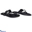 Shop in Sri Lanka for TOE CROSSED STRAPPED ANKLE BUCKLE LADIES FLAT SANDAL - BLACK AND SILVER - SUMMER FOOTWEAR FOR GIRLS