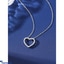 Shop in Sri Lanka for Stainless Steel Heart Pendant Rhinestone Necklace
