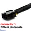 Shop in Sri Lanka for PCI- E 6 Pin To Dual Pcie 8(6+2) Pin Graphics Card PCI Express Power Adapter