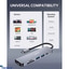 Shop in Sri Lanka for USB C Hub 6 In 1 Portable Aluminum USB C Multiport Adapter For Macbook