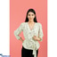 Shop in Sri Lanka for Olive Blossom Wrap Patch Long Sleeve Top