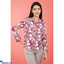 Shop in Sri Lanka for Burgundy Blossom Formal Long Sleeve Top