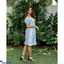 Shop in Sri Lanka for Sky Blossem Elegance Mid Dress