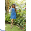 Shop in Sri Lanka for Whispering Azure Blooms Lace Mini Dress