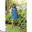Shop in Sri Lanka for Whispering Azure Blooms Lace Mini Dress