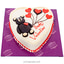 Shop in Sri Lanka for Divine Valentine Teddy Ribbon Cake