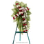 Shop in Sri Lanka for Funeral Wreath With White And Red Roses
