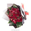 Shop in Sri Lanka for Floral Rose - 15 Red Rose With Astermania Bouquet