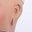 Shop in Sri Lanka for Alankara 18kp rose gold earrings  vvs1- g (22/12569)