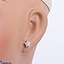 Shop in Sri Lanka for Alankara 18kw white gold earrings  vvs1- g (15/8609)