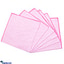 Shop in Sri Lanka for Plain Double Layer Nappy 06 Pcs Cotton Diaper Cloth - New Born Cotton Cloth Nappies - Baby Girl Pink Nappy