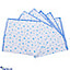 Shop in Sri Lanka for Printed Double Layer Nappy 12 Pc - Cotton Diaper Cloth - Cotton Cloth Nappies - New Born - Baby Boy Blue Printed Cotton Nappy