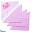 Shop in Sri Lanka for Kitty Theme Towel And Nappies - New Born 4pcs Washable Nappy - Baby Hooded Bath Towel Purple