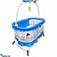 Shop in Sri Lanka for Infant Bassinet - Baby Cot With Mosquito Net - Swing Cot For New Born - Blue