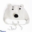Shop in Sri Lanka for Crochet Animal Hat White Bear - Hand Knitted Hat For Baby Boy And Girl - Cotton Wool - White