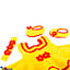 Shop in Sri Lanka for Crochet Baby Dress For Newborn With Hair Band And Booties ( Yellow And Red)