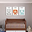 Shop in Sri Lanka for 3 Pack Of 'be A Good Baby' Baby Nursery Wooden Wall Art Décor (8x12 Inch) Art Prints For Kids Room