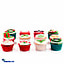 Shop in Sri Lanka for Blissful Christmas Cupcakes - 12 Piece