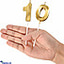 Shop in Sri Lanka for Number 1 Smokeless Candle For Birthday, Anniversary, Cake Topper ( 5cm) - Gold