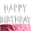 Shop in Sri Lanka for Happy Birthday Letter Candles - Silver