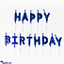 Shop in Sri Lanka for Happy Birthday Letter Candles - Blue