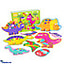 Shop in Sri Lanka for Wooden Dino Puzzle For Kids, Educational Wooden Toy, Lean Numbers With Jigsaw Puzzles Set