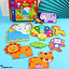 Shop in Sri Lanka for Wooden Wild Animals Puzzle For Kids, Educational Wooden Toy, Learn Numbers With Jigsaw Puzzles Set