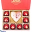 Shop in Sri Lanka for Java Gold Diamonds Big Heart With 08 Piece Pebbles Chocolate