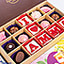 Shop in Sri Lanka for Java Double Drawers Of I Love Amma 15 Piece Chocolates With Chocolate Slab Box
