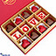 Shop in Sri Lanka for Java Milk Hearts With Hazelnut Praline 12 Piece Chocolate Box