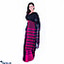 Shop in Sri Lanka for Handloom Purple Silk Saree With Black Stripes