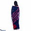 Shop in Sri Lanka for Handloom Blue Saree With Red Stripes