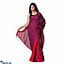 Shop in Sri Lanka for Red And Purple Handloom Cotton Saree