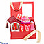 Shop in Sri Lanka for Rose Bliss Box - Gift Basket For Women, Women Body Scrub, Shower Gel, Fashion Wallet, Christmas Magic Candle, Christmas Gifts For Her Women