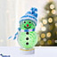 Shop in Sri Lanka for Snowman LED Light Deco - One USB Power Desk Mini LED Glowing Lights For Christmas Holiday Decoration