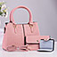 Shop in Sri Lanka for Ultimate Femme Trio Hand Bag 3PCS - Pink