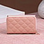 Shop in Sri Lanka for Slim Small Wallet With Zipper Coin Pocket - Pink