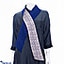 Shop in Sri Lanka for MOZ Women's Long Twilly Scarf - Navy Blue And Beige