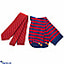Shop in Sri Lanka for MOZ Necktie And Socks (red) - Mens Gift Set
