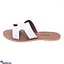 Shop in Sri Lanka for White H Sandal - Ladies Casual Wear - Open Toe Flat - Teen Footwears - Comfy H Slider - Simple Flat Shoes - Women Summer Collection - Size 38