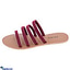 Shop in Sri Lanka for Maroon Suede 4 Strand Sandals -  Ladies Casual Wear  - Open Toe Flat -   Teen Footwears - Comfy & Simple  Strappy Flat Shoes - Women Summer Collection - Size 36