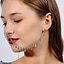 Shop in Sri Lanka for Silver Plated Ear Nose Stud With Sequin Tassel - Fashion Accessories For Teens And Girls - Nose To Ear Non Piercing Chain