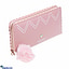 Shop in Sri Lanka for Ladies Travel Wallet - Zipper Clutch Bag With Coin Pocket - Women's Purse With Card Holders - Light Pnk